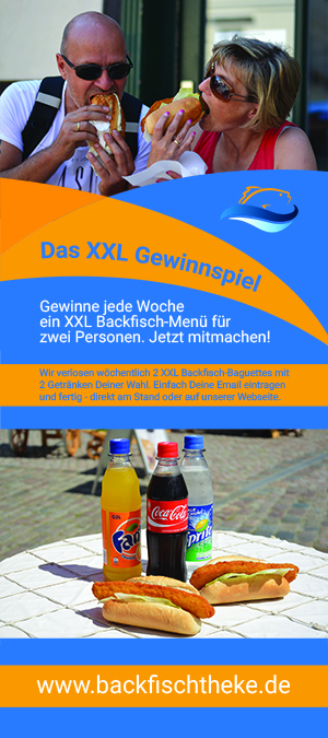 Backfischtheke XXL Gewinnspiel